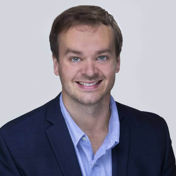 A headshot of Kyle Hocking, PhD